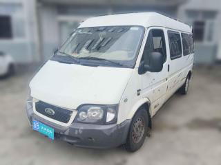 福特經典全順2013款 2.8T改款柴油冰白物流車長軸中頂JX493ZLQ4