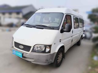 福特經典全順2013款 2.8T改款柴油冰白物流車長軸中頂JX493ZLQ4