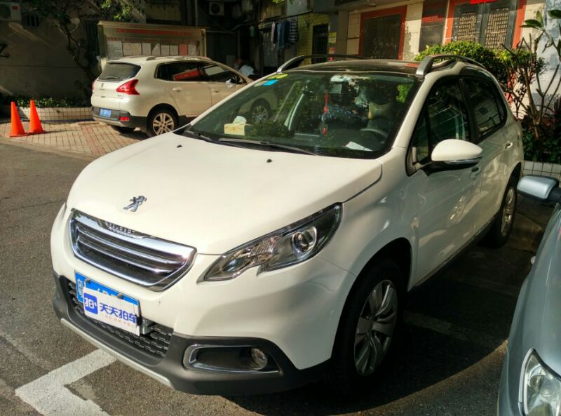 标致2008 2014款 1.6l 自动时尚版「广州二手车」「天天拍车」