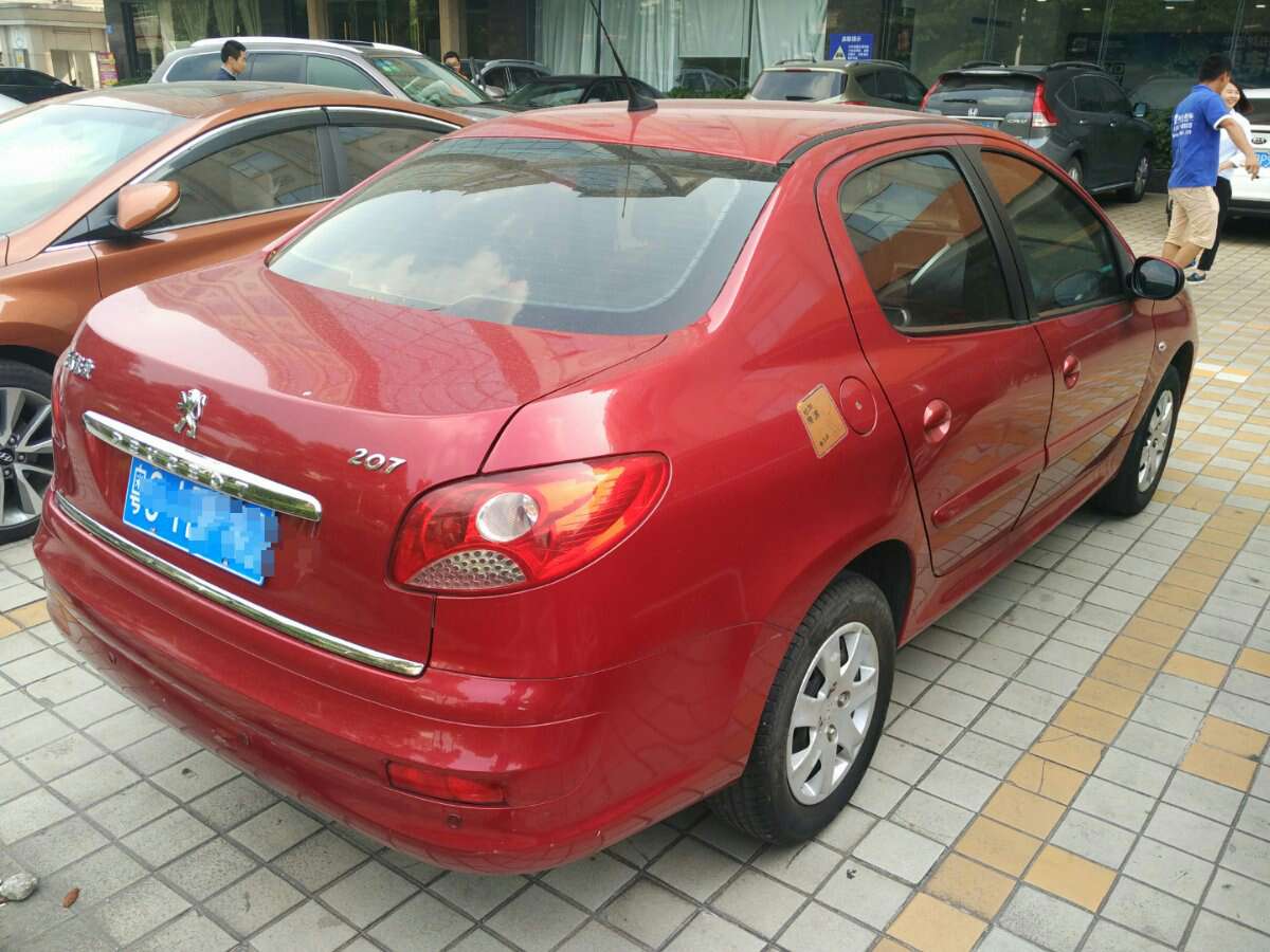 [东莞]标致2072009款三厢1.4l手动驭乐版卖车分享二手
