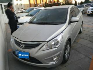 现代瑞纳2013年出厂1.4l三厢手动「北京二手车」「天天拍车」