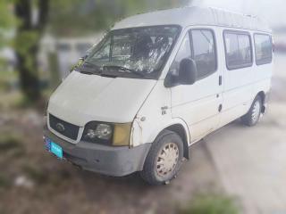 福特經典全順2013款 2.8T柴油廂式運輸車短軸中頂JX493ZLQ4「義烏二手車」「天天拍車」