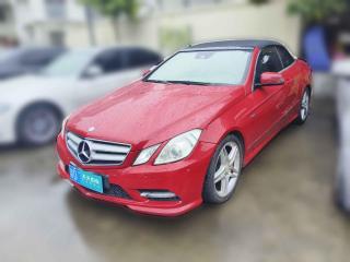 奔驰奔驰E级2012款 E 260 CGI 敞篷版