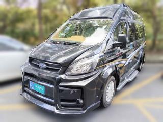 福特全順2020款 2.0T汽油自動多功能商用車中軸低頂雙開尾門國VI「上海二手車」「天天拍車」