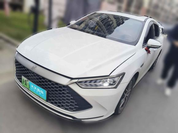 [上海·沪A] 二手比亚迪秦PLUS2021款 DM-i 120KM 尊贵型