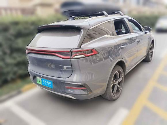 [上海·沪A] 二手比亚迪唐新能源2021款 DM-i 112KM 尊荣型