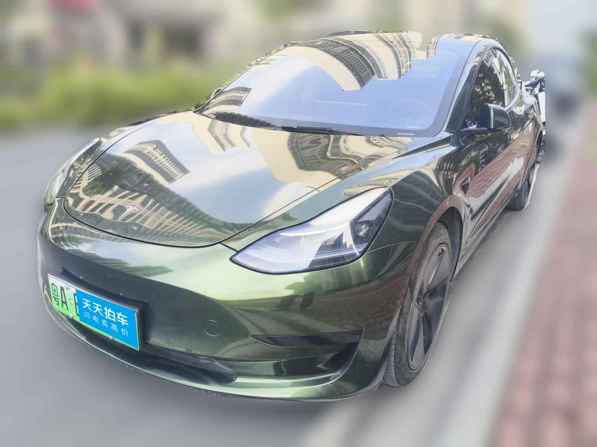[广州·粤A] 特斯拉Model 32022款 后轮驱动版