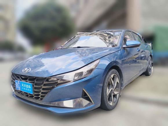[温州·浙C] 二手现代伊兰特2022款 1.5L CVT LUX尊贵版