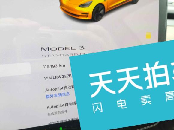 [上海·苏E] 二手特斯拉Model 32020款 标准续航后驱升级版