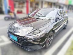 [无锡·苏B] 现代伊兰特2022款 1.5L CVT LUX黑骑士限量版