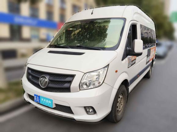 福田图雅诺2021款 2.8T手动通途加长轴中顶5/6/7座F2.8NS6B177L「合肥二手车」「天天拍车」