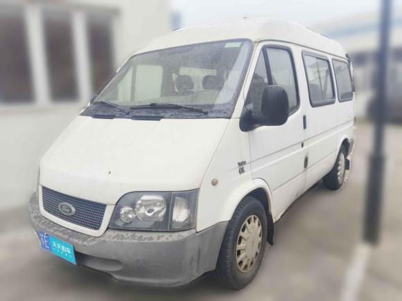 福特經典全順2013款 2.8T柴油廂式運輸車短軸中頂JX493ZLQ4「蘇州二手車」「天天拍車」