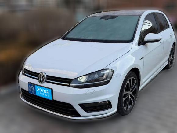 [青岛·鲁B] 二手大众高尔夫2017款 280TSI 自动R-Line百万辆纪念版