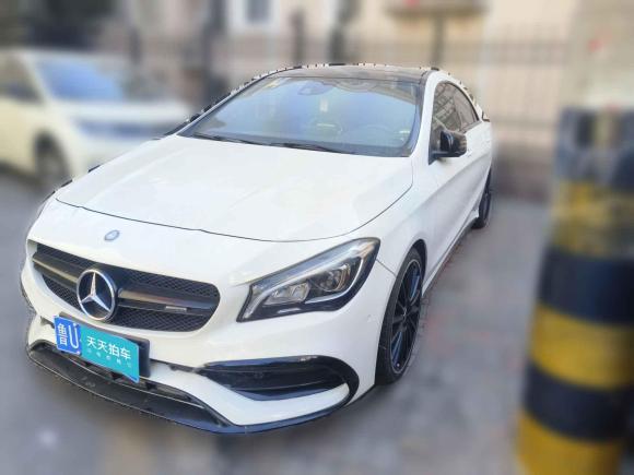 奔馳奔馳CLA AMG2017款 AMG CLA 45 4MATIC「青島二手車」「天天拍車」