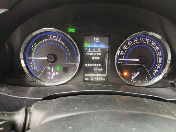 [武汉·鄂A] 二手丰田雷凌2016款 双擎 1.8H GS E-CVT精英天窗版