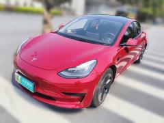 [杭州·浙A] 特斯拉Model 32021款 标准续航后驱升级版 3D6