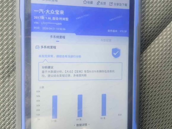 [南通·豫N] 二手大众宝来2017款 1.6L 自动时尚型