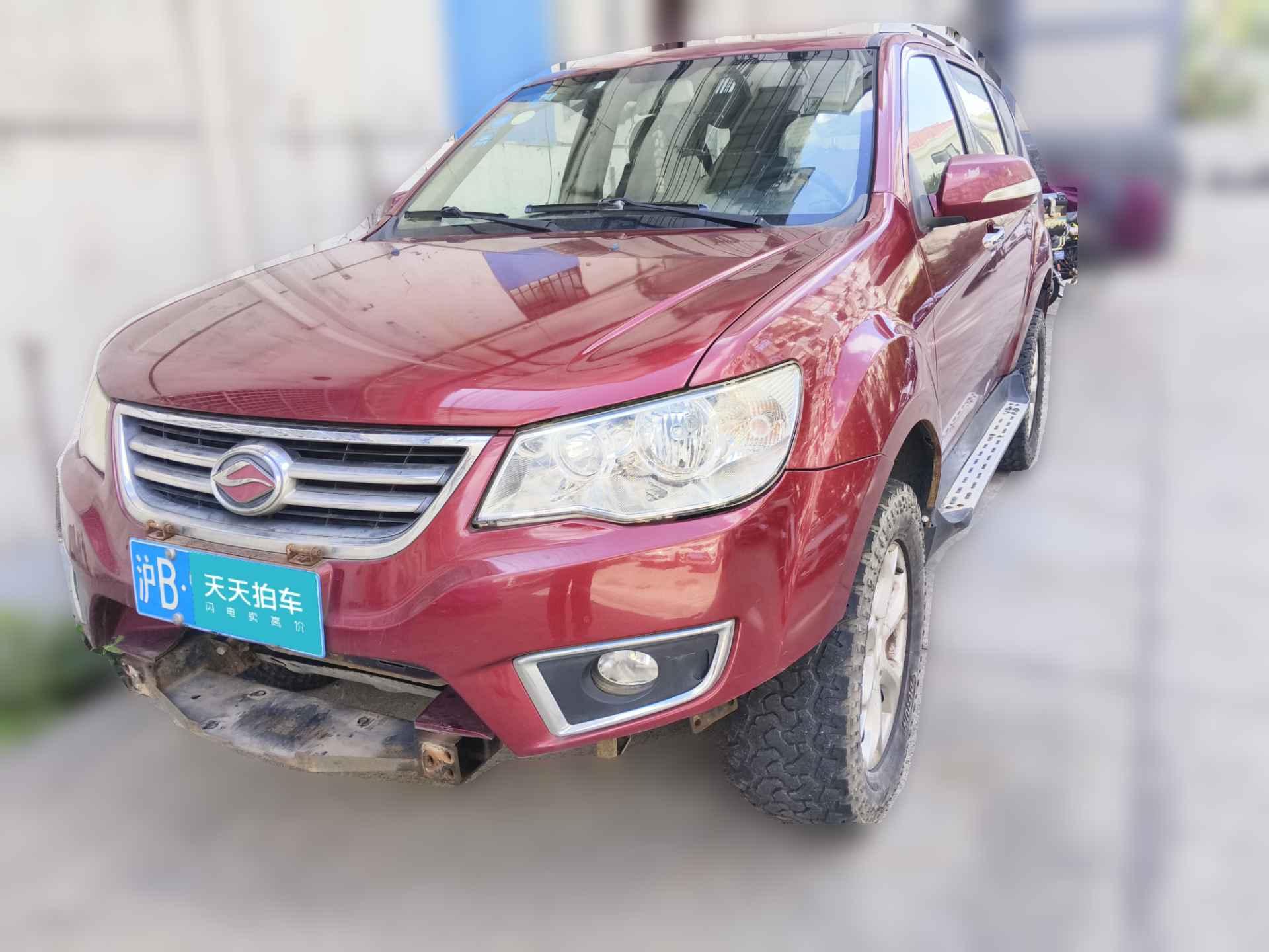 [上海·沪B] 陆风陆风X82012款 探索版 2.0T 柴油4X4豪华型