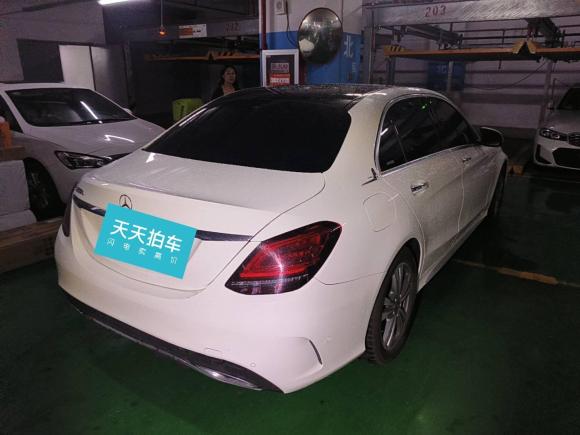 [苏州·苏U] 二手奔驰奔驰C级2021款 C 200 L 时尚型运动版