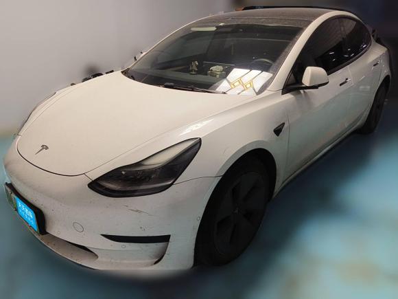 特斯拉Model 32021款 标准续航后驱升级版 3D6「武汉二手车」「天天拍车」