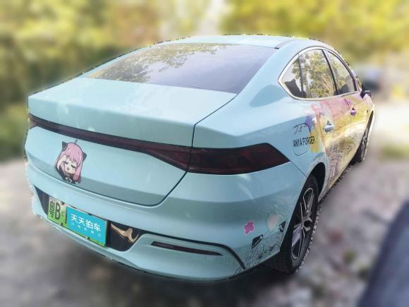 [佛山·粤B] 二手比亚迪秦PLUS2021款 DM-i 55KM 旗舰型