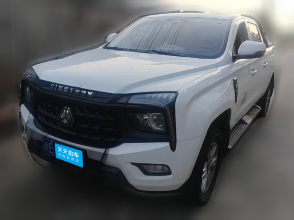 中国重汽搏胜2024款 商用 2.0T自动柴油四驱长轴 豪华版「湖州二手车」「天天拍车」