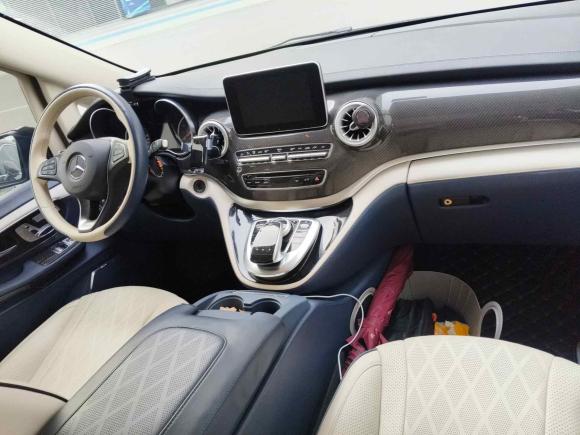 [苏州·苏U] 二手奔驰奔驰V级2018款 V 260 L 尊贵加长版 国VI