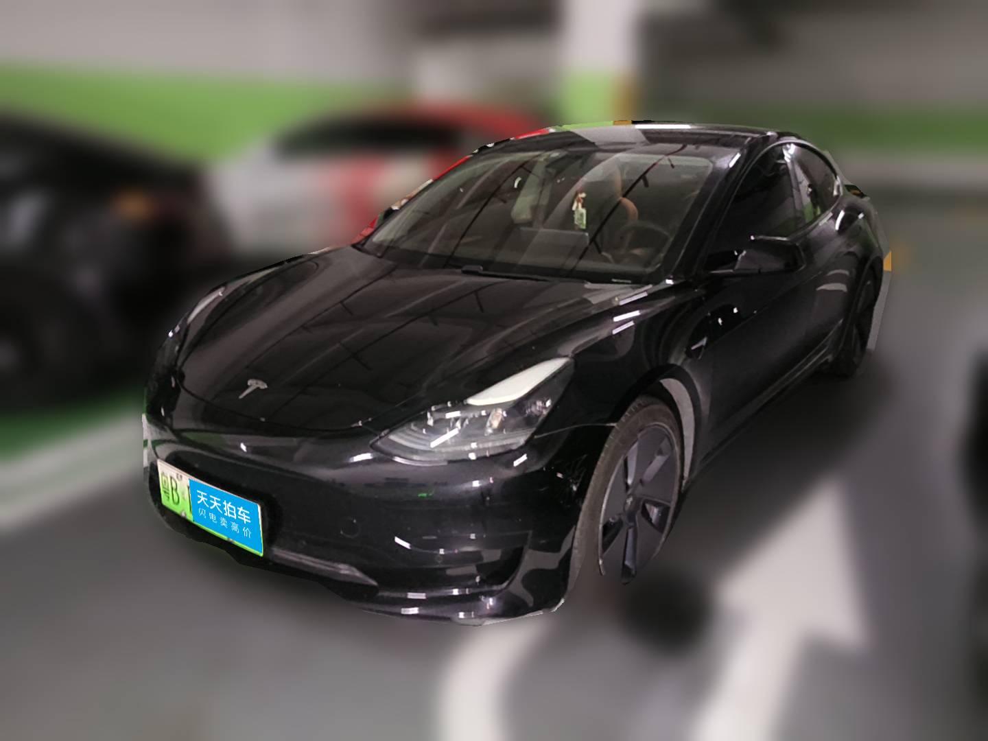 [深圳·粤B] 特斯拉Model 32021款 标准续航后驱升级版