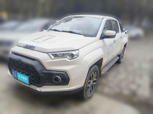 江铃域虎72020款 2.0T柴油自动两驱舒享版短轴国VI JX4D20A6L「济南二手车」「天天拍车」