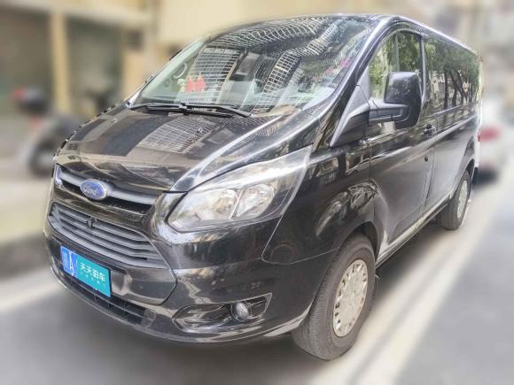 福特全顺2019款 2.0T柴油商旅型短轴低顶9座国VI「南昌二手车」「天天拍车」