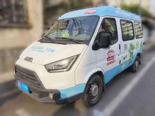 江铃特顺2019款 2.8T商运型短轴中顶6座国VI JX493「金华二手车」「天天拍车」