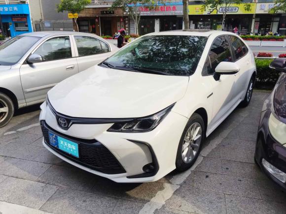 豐田卡羅拉2021款 雙擎 1.8L E-CVT精英版「嘉興二手車」「天天拍車」