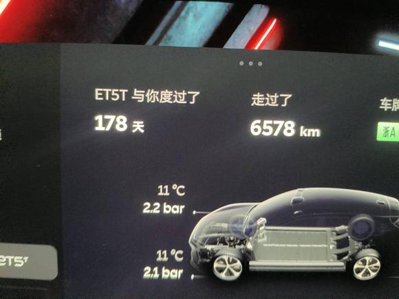 [杭州·浙A] 二手蔚来蔚来ET5T2025款 75kWh Touring