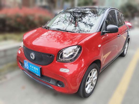 [宁波·浙B] 二手smartsmart forfour2018款 1.0L 52千瓦灵动版