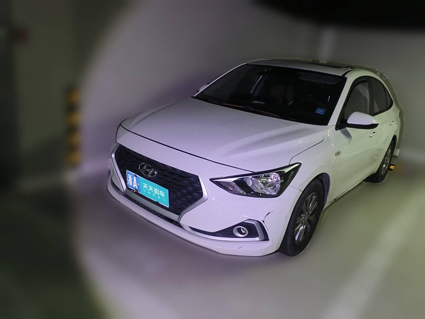 [杭州·浙A] 现代悦动2017款 1.6L 自动悦值版GLS