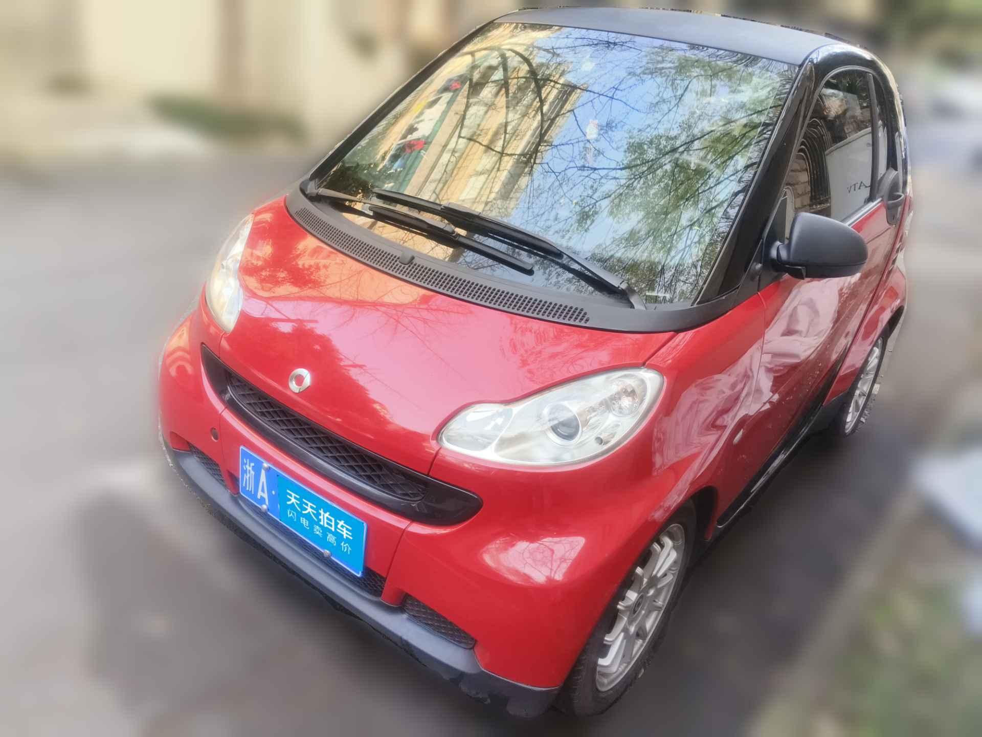 [杭州·浙A] smartsmart fortwo2011款 1.0 MHD 硬顶标准版