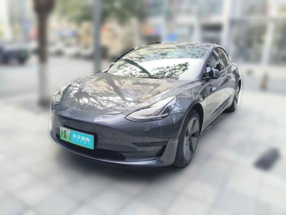 特斯拉Model 32021款 標(biāo)準(zhǔn)續(xù)航后驅(qū)升級版「上海二手車」「天天拍車」