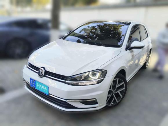 大众高尔夫2019款 280TSI DSG豪华型 国VI「苏州二手车」「天天拍车」