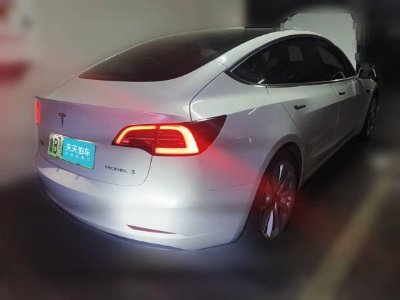 [青岛·鲁B] 二手特斯拉Model 32020款 改款 长续航后轮驱动版
