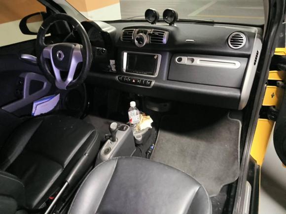 [上海·沪A] 二手smartsmart fortwo2013款 1.0T 硬顶激情版