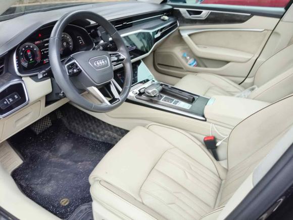 [济南·鲁A] 二手奥迪奥迪A6L2021款 55 TFSI quattro 旗舰致雅型