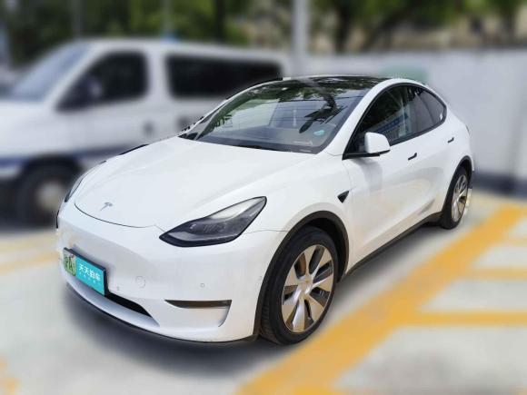 [上海·沪A] 二手特斯拉Model Y2021款 长续航全轮驱动版 3D7