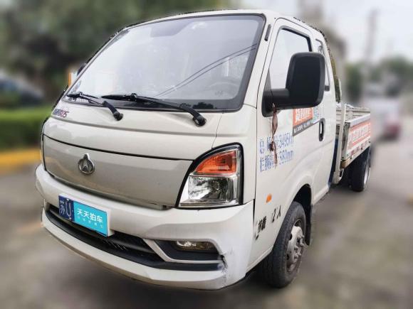 [上海·苏U] 二手长安跨越跨越者D52021款 1.6L标准版单排栏板双后轮3400mm货箱DAM16KL