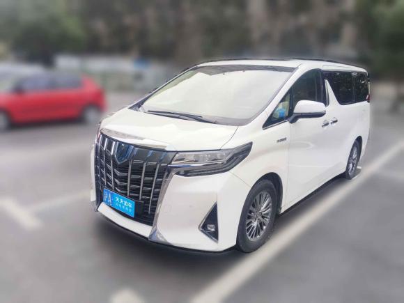 丰田埃尔法2019款 双擎 2.5L 尊贵版「上海二手车」「天天拍车」