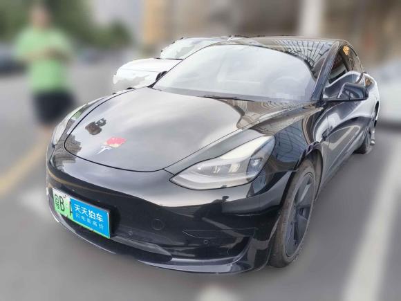 特斯拉Model 32021款 标准续航后驱升级版「深圳二手车」「天天拍车」
