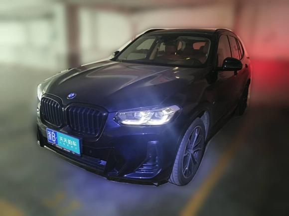 寶馬寶馬X32022款 xDrive30i 領先型 M曜夜套裝「寧波二手車」「天天拍車」