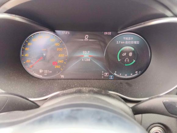 [上海·沪C] 二手奔驰奔驰C级2021款 C 200 L 时尚型运动版