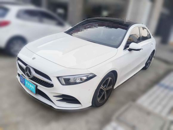 奔馳奔馳A級2022款 改款二 A 200 L 運動轎車時尚型「常州二手車」「天天拍車」