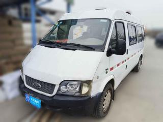 福特经典全顺2013款 2.8T改款柴油冰白物流车长轴中顶JX493ZLQ4「上海二手车」「天天拍车」