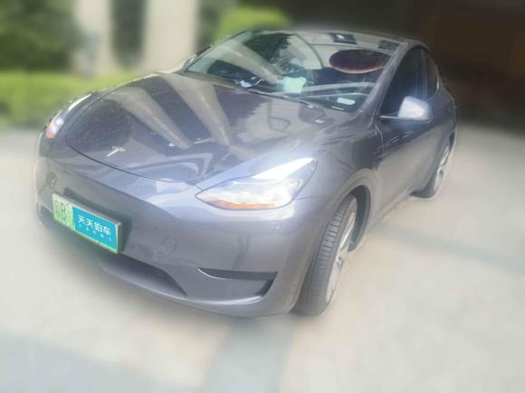 特斯拉Model Y2022款 改款 后轮驱动版「深圳二手车」「天天拍车」